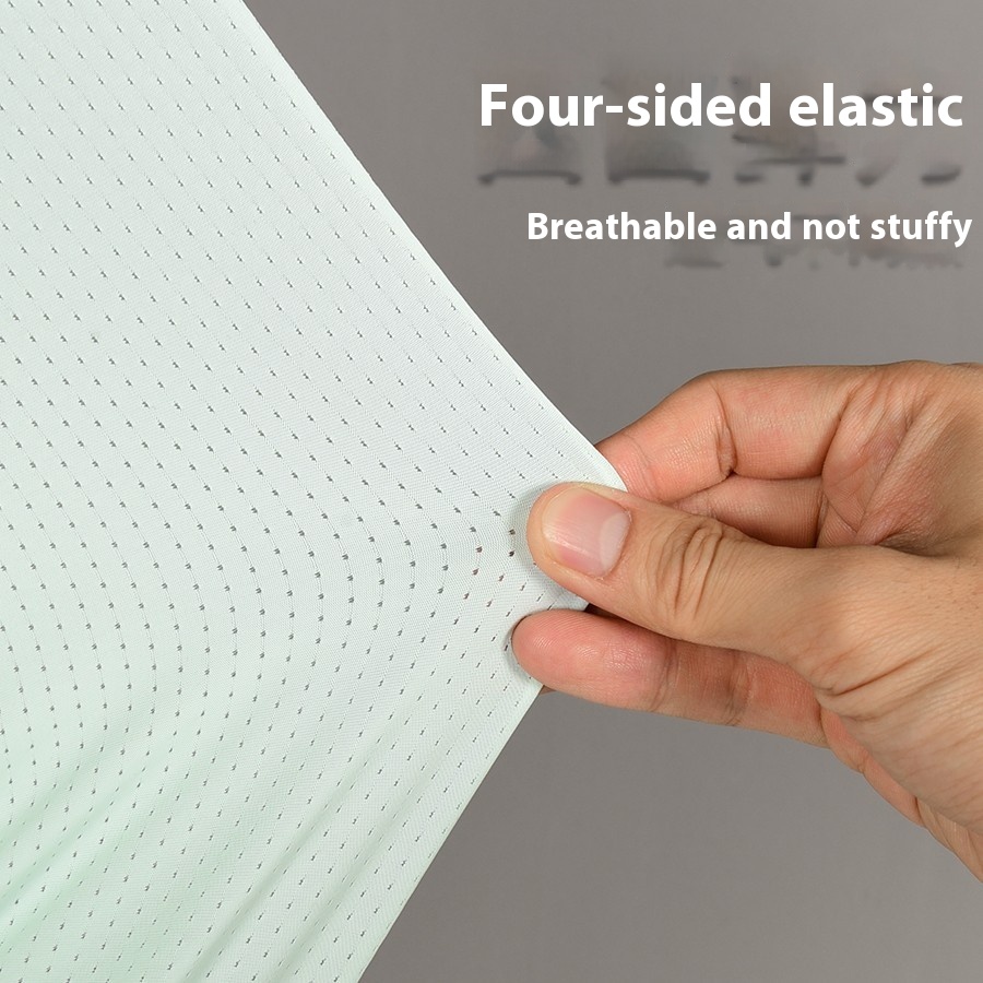 Title 2, Nylon Mesh Breathable Perforated Ice Silk Quick...