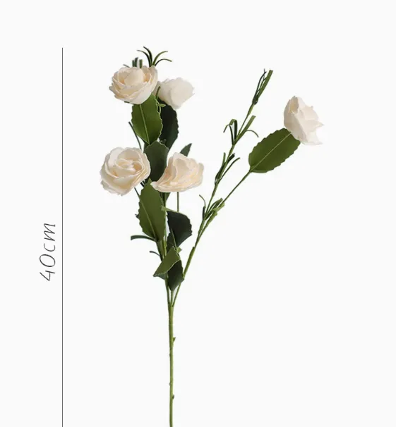 Small White Camellia Handmade Freehand Artificial Plant A Small White Tea - Shop at LoveMi