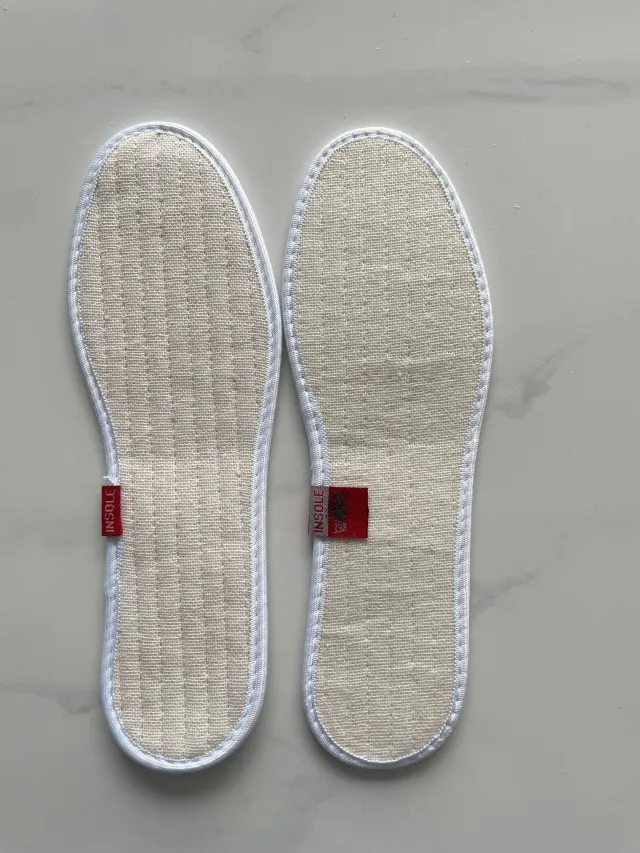 Breathable Sweat Absorbing And Odor Proof Insoles White - Shop at LoveMi