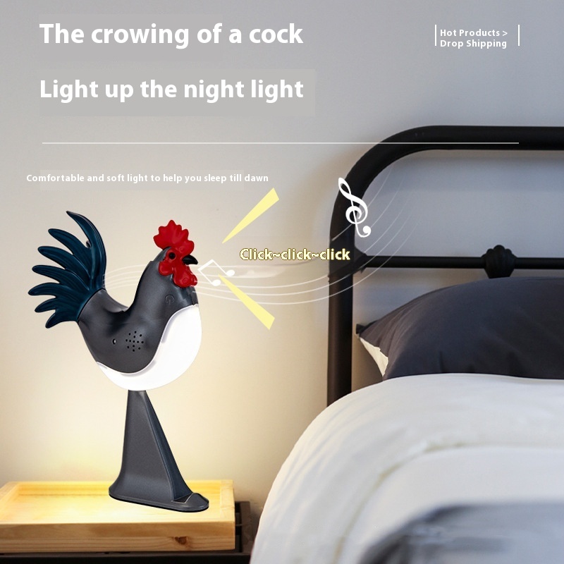 Title 1, Creative USB Charging Rooster Decoration Table ...