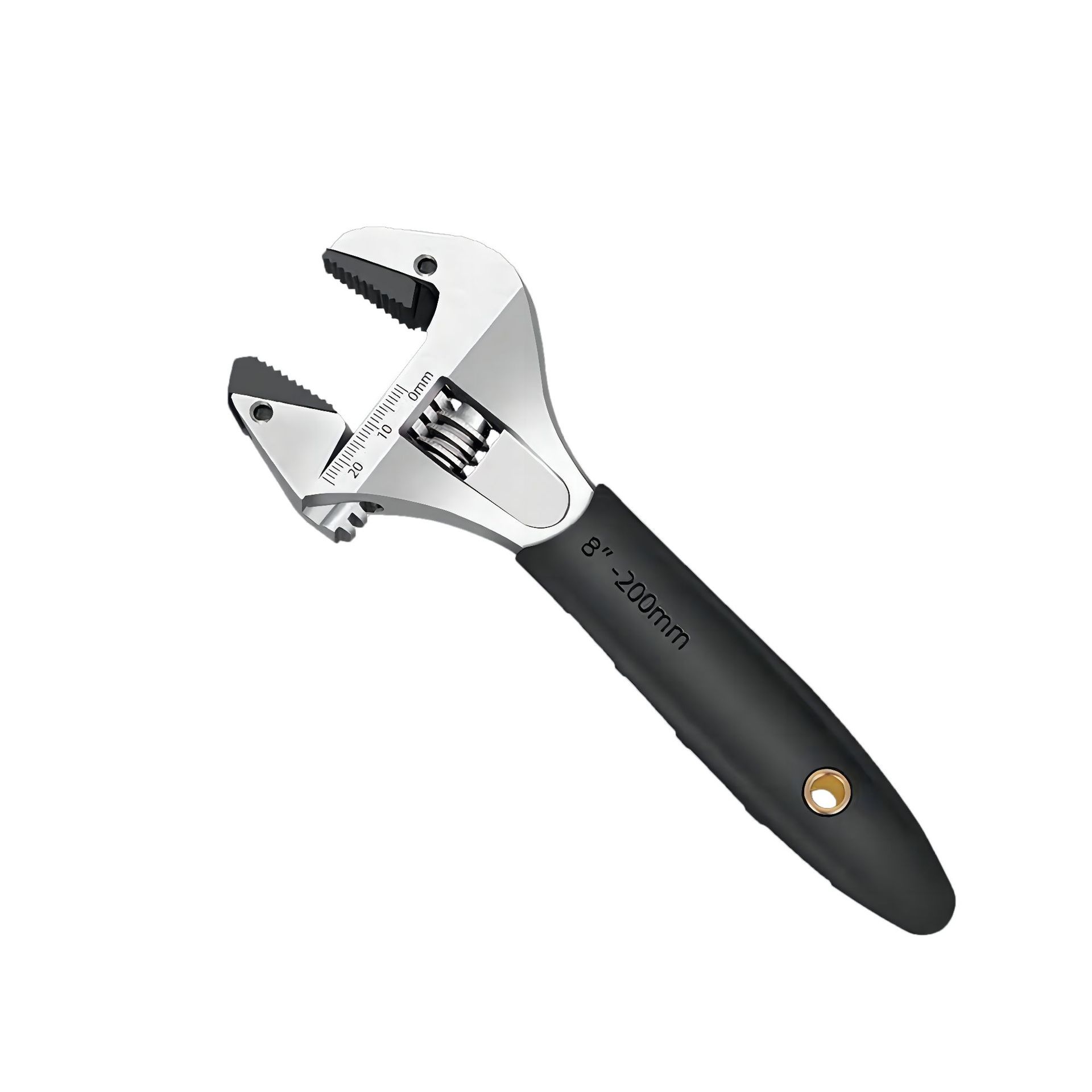 Title 7, Large Open Adjustable Wrench Universal Short Ha...