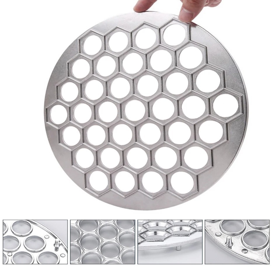 Title 3, Aluminum Alloy Round Dumpling Mold Household Ki...