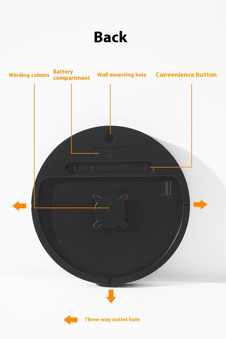 Title 9, Electronic Multi-functional Household Mute Simp...