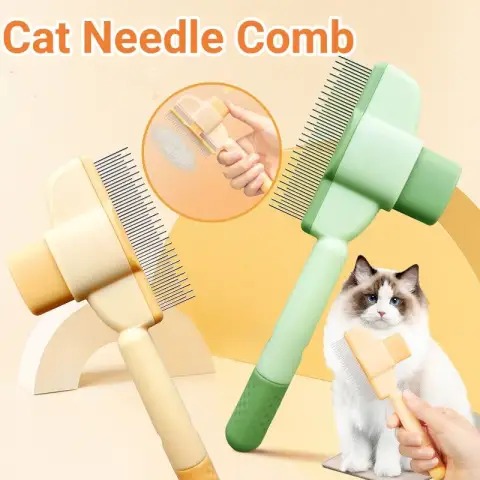 Professional Pet Comb for Dogs and Cats with Release