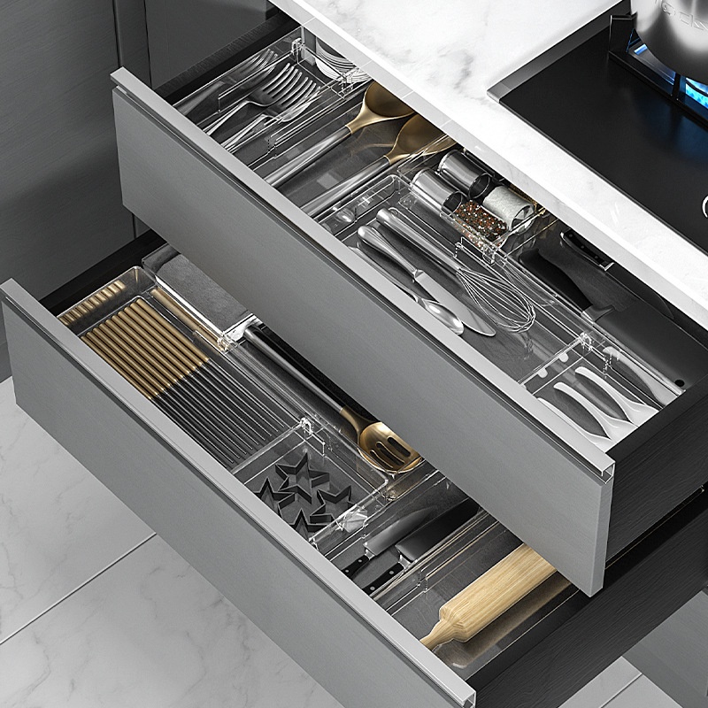 Title 6, Kitchen drawer storage partition for chopsticks...