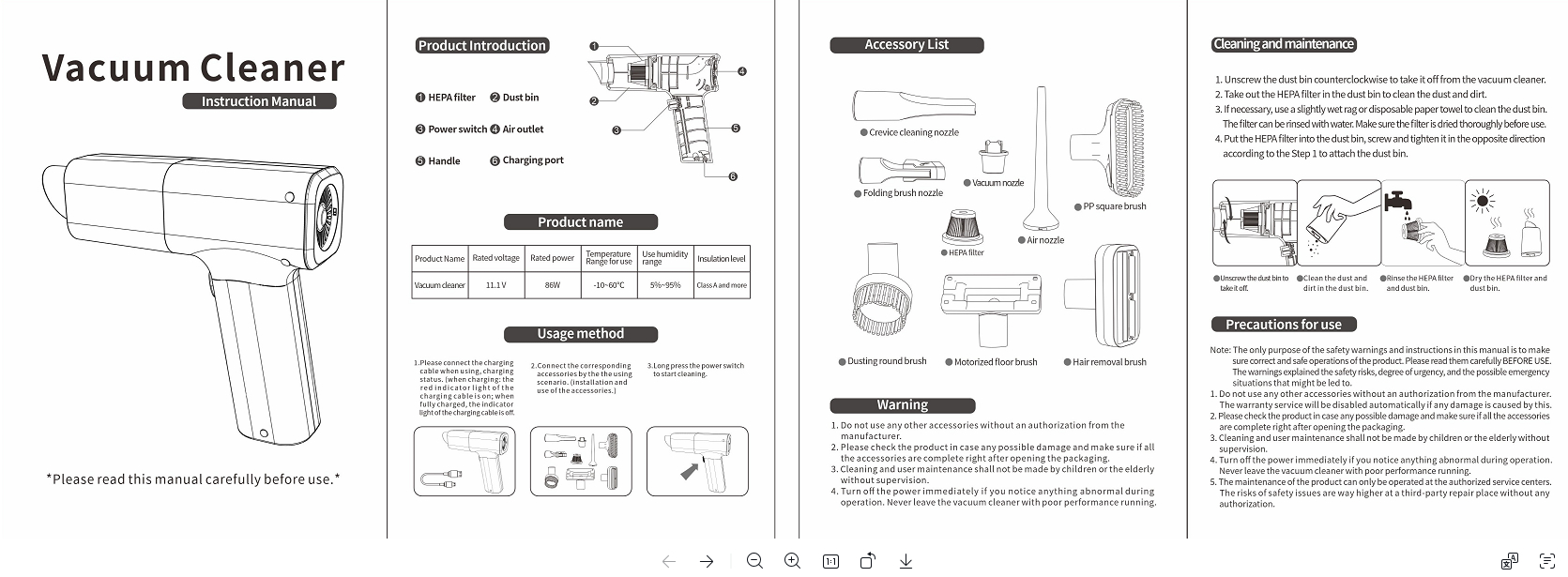 Title 1, Dust Collector