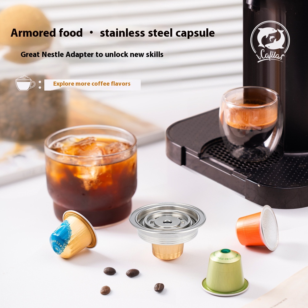 Reuse The Conversion Filter G Cup To Turn Small Capsules