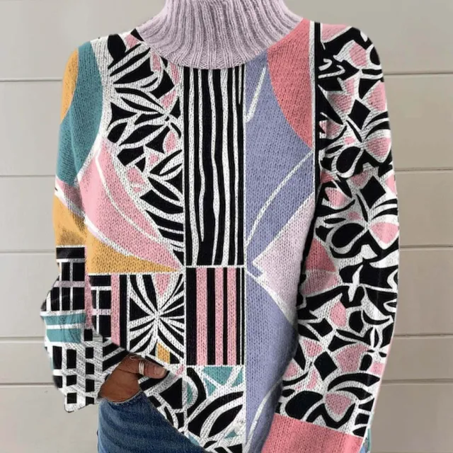 Christmas Abstract Printing Casual Cloak Coat Cardigan Sweater 23Styles S - Shop at LoveMi