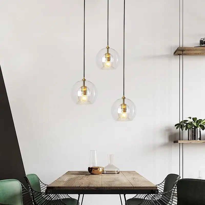 Simple Glass Single Head Small Droplight