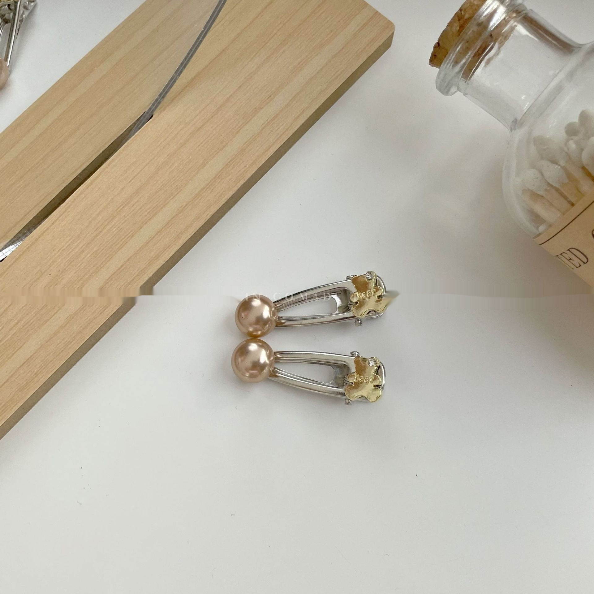 Champagne Bear 2PCs