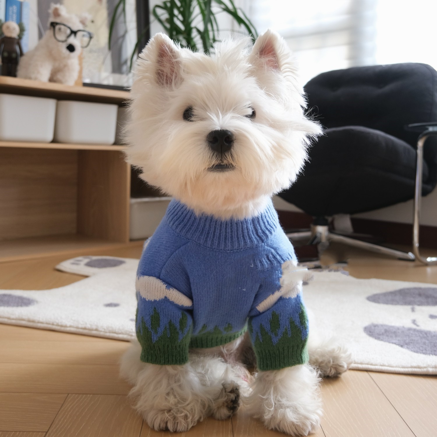 Warm Clouds Crew Neck Pullover Sweater