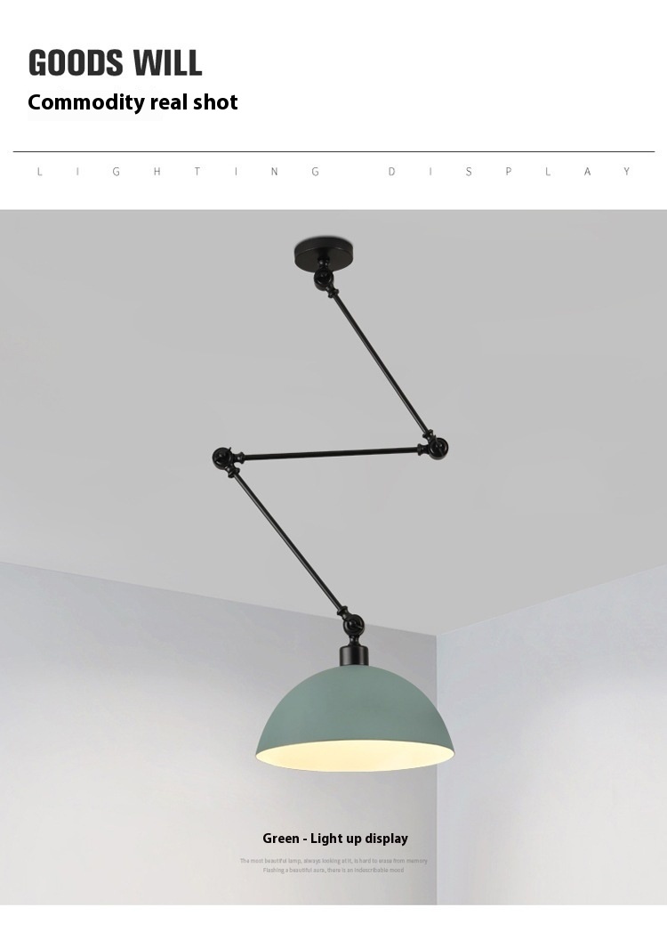 Title 10, Modern Simple Personality Adjustable Light Crea...