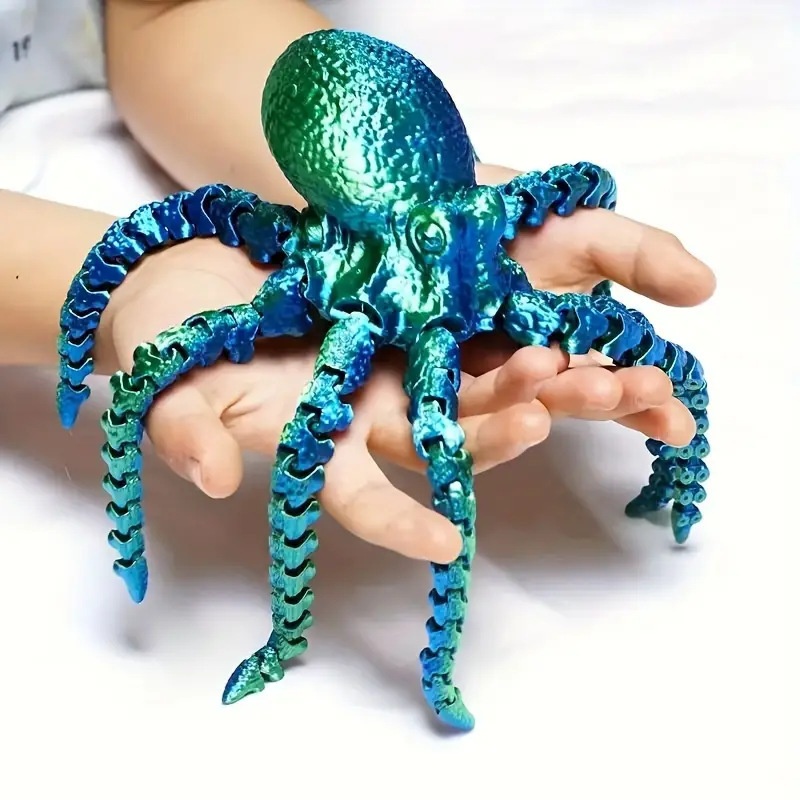 Radiation Green Octopus