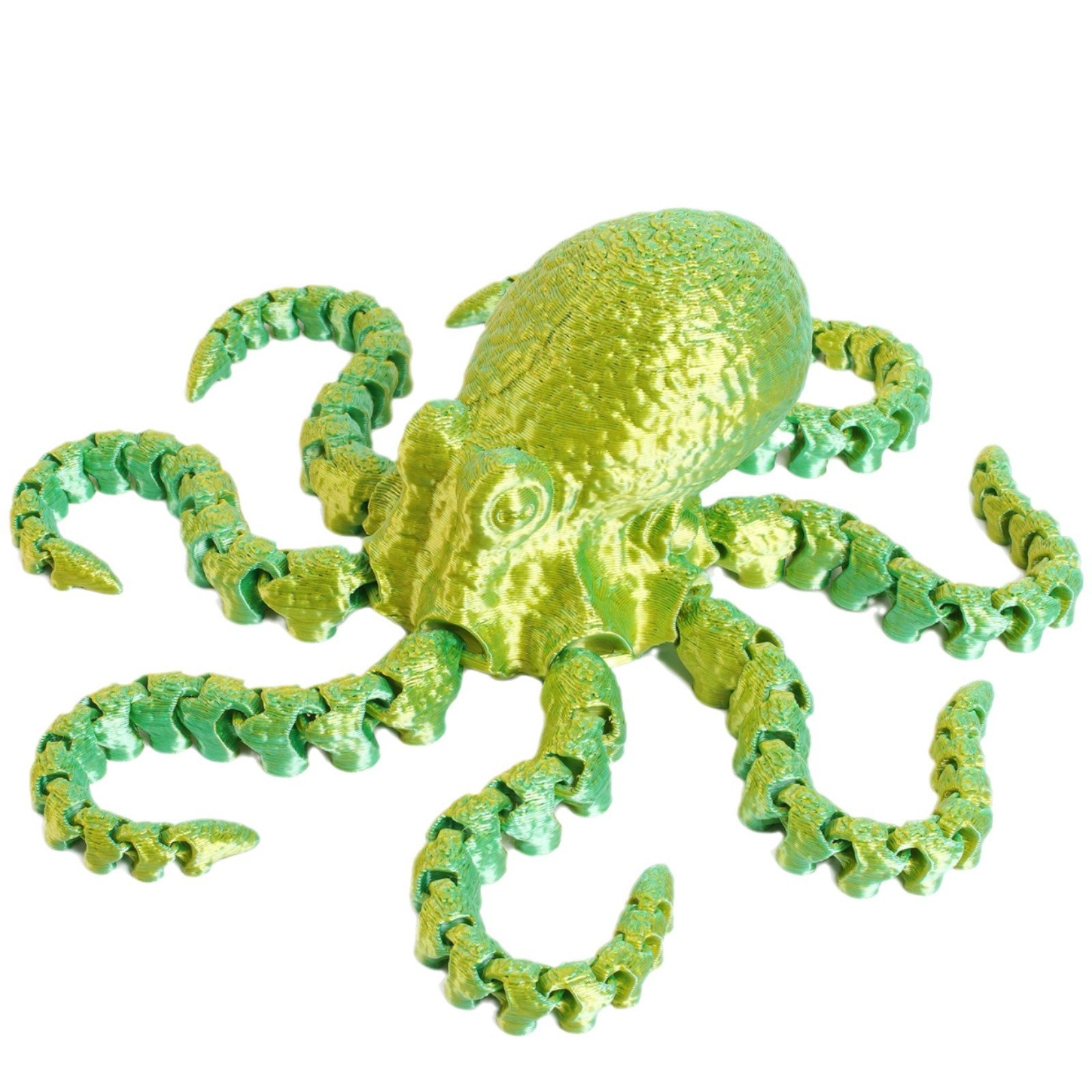 Radiation Yellow Green Octopus