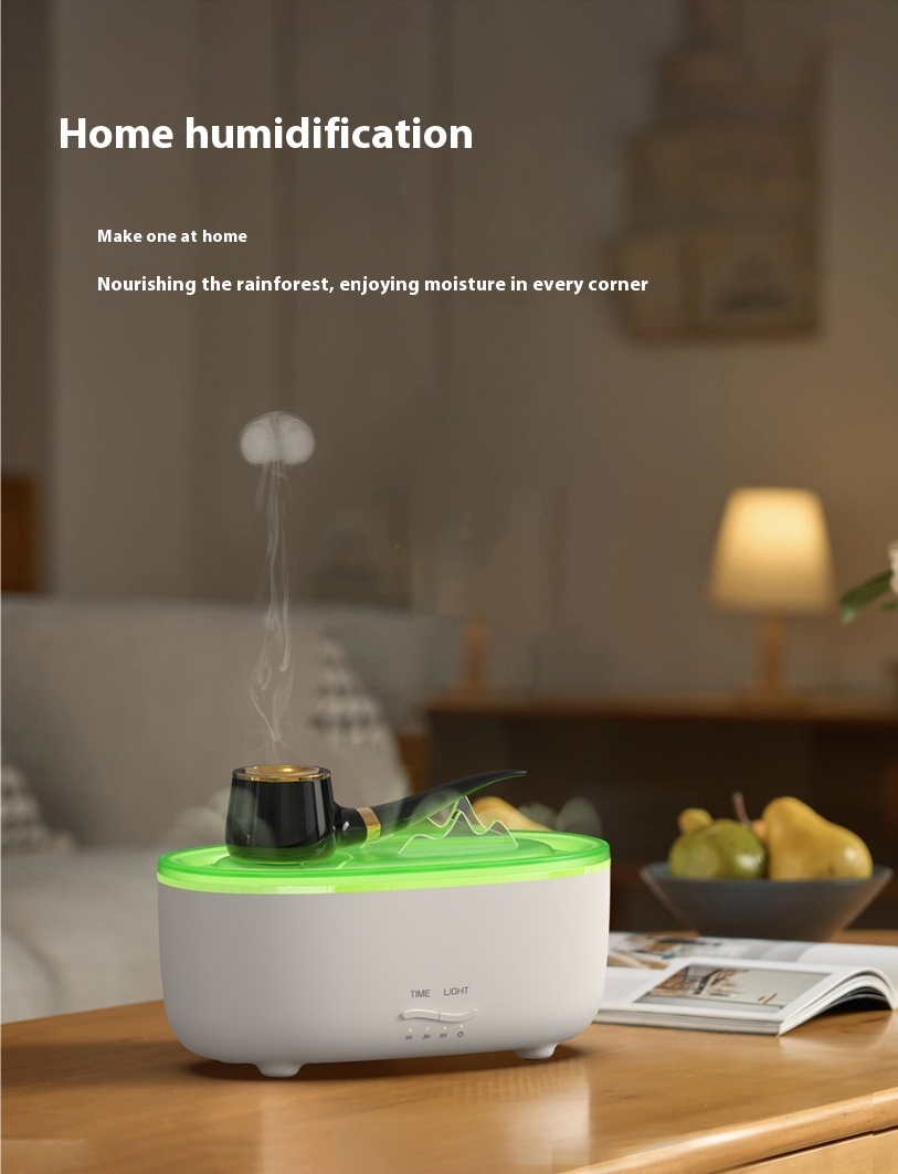 Title 4, Creative Tobacco Pipe Aroma Diffuser Desktop Hu...