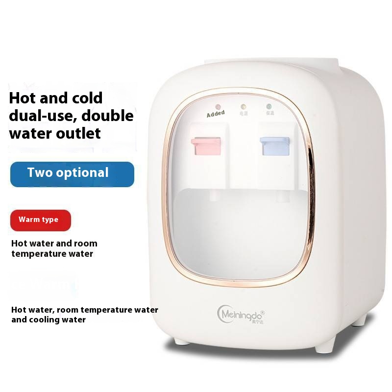 Title 13, Small Ice-hot Cartoon Desktop Water Dispenser