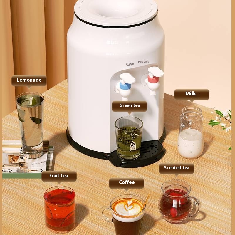 Title 4, Small Ice-hot Cartoon Desktop Water Dispenser