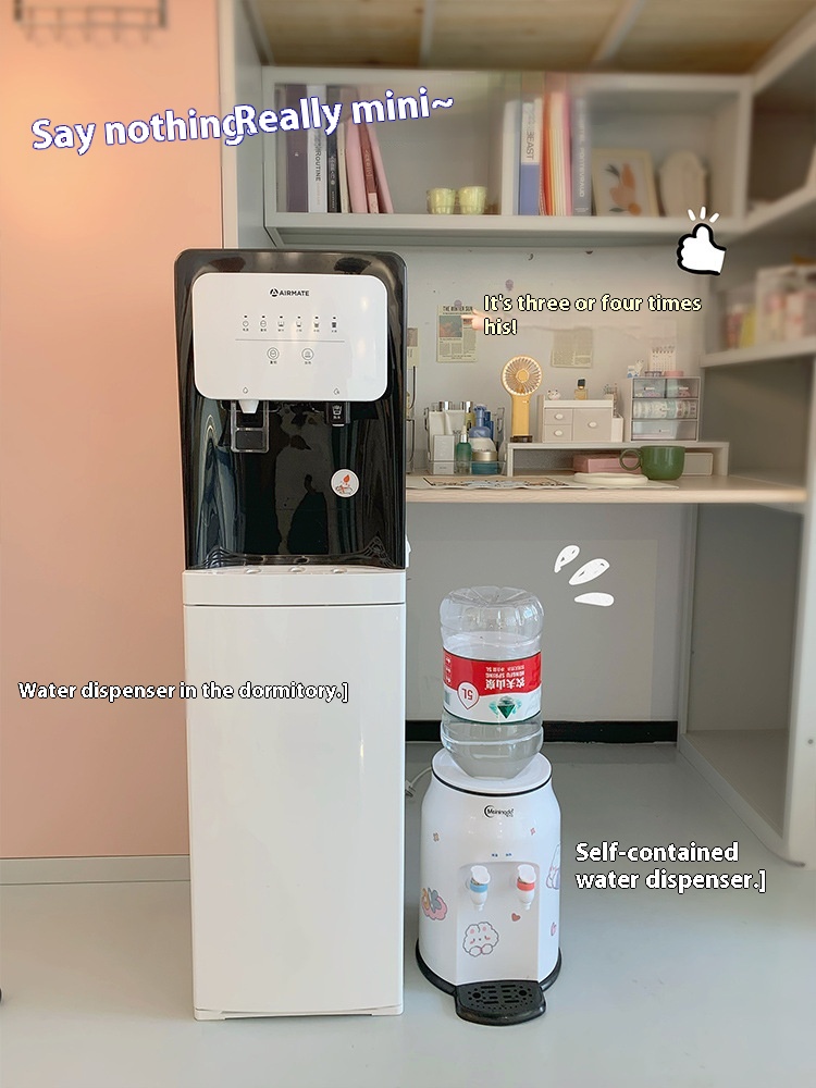 Title 7, Small Ice-hot Cartoon Desktop Water Dispenser