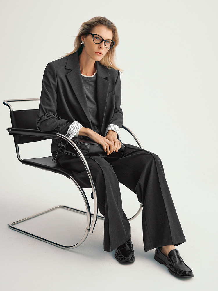 Women's Fashion Cool Contrast Color Knitwear Sweater