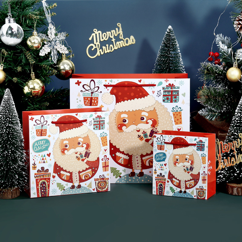 White background Santa Claus