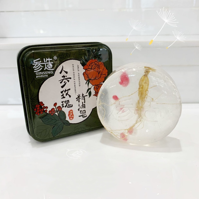 Title 1, Handmade Soap Ginseng Face Wash Bath Soap Refre...