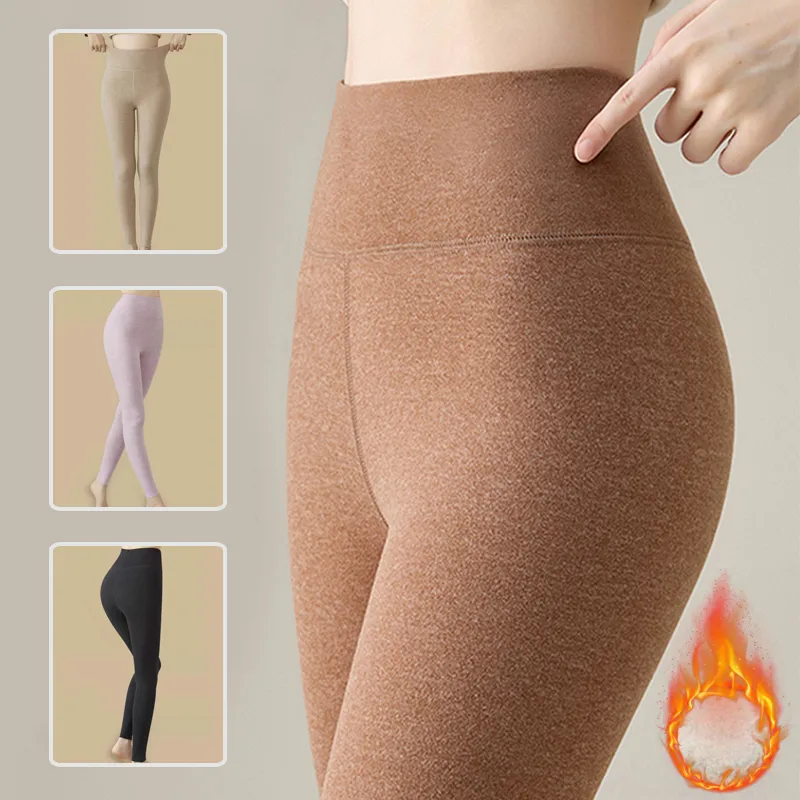 Winter Warm Leggings Cashmere Plus Velvet Tight Pants Fashion