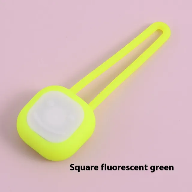 Pet Light emitting Pendant Night Light Tag Square Fluorescent Yellow - Shop at LoveMi
