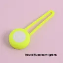 Round Fluorescent Yellow