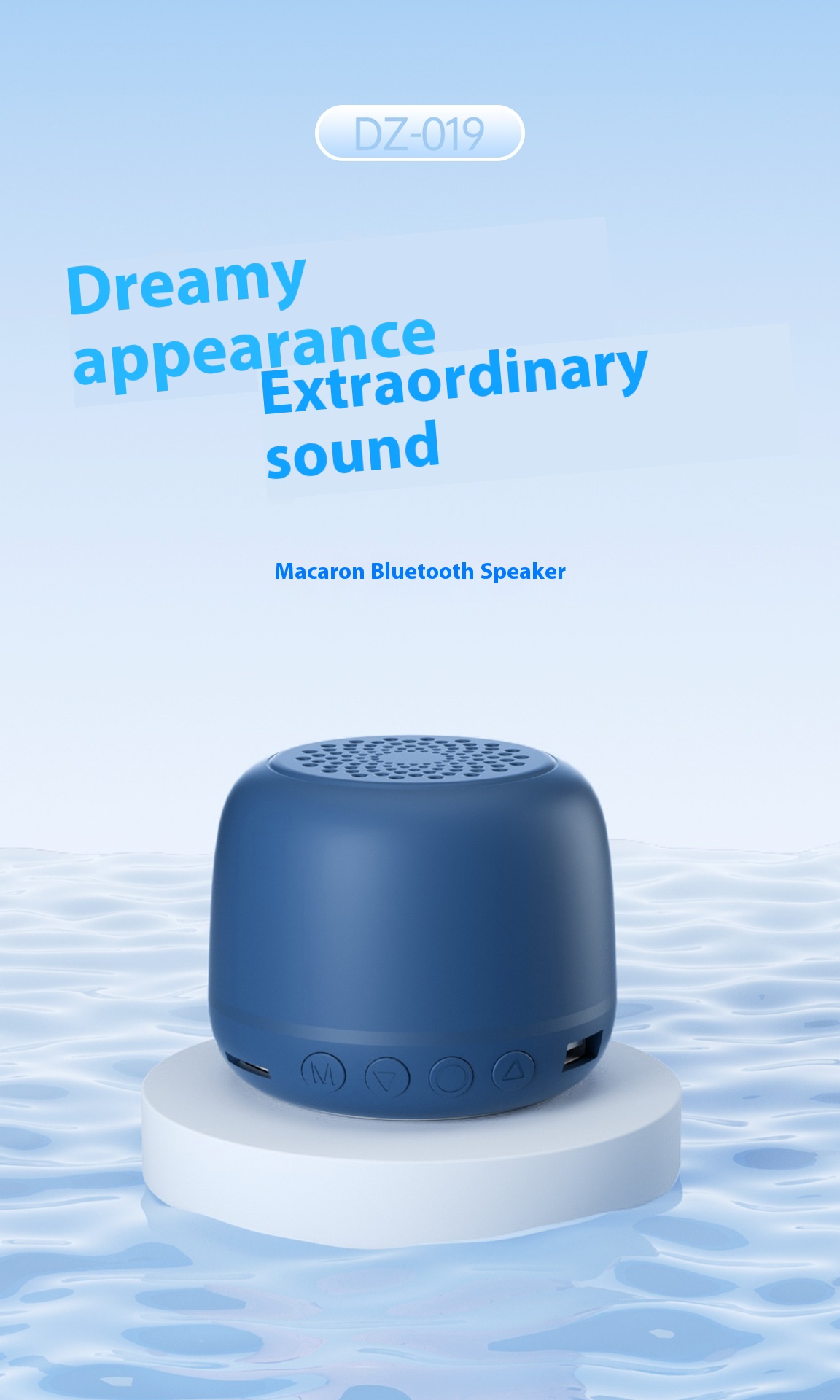 Title 4, Macaron Mini Bluetooth USB Card Surround Mini S...