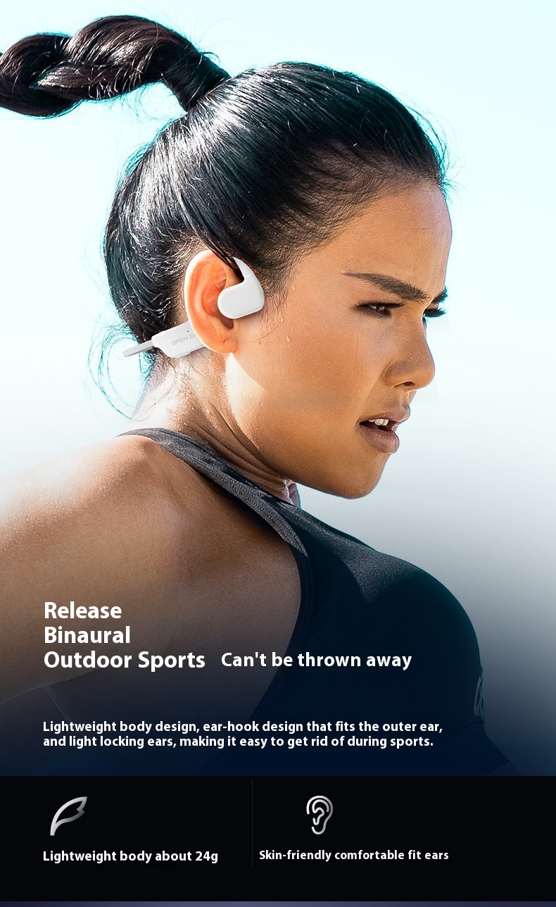 Title 1, Cuffie Bluetooth a conduzione daria per sport,...