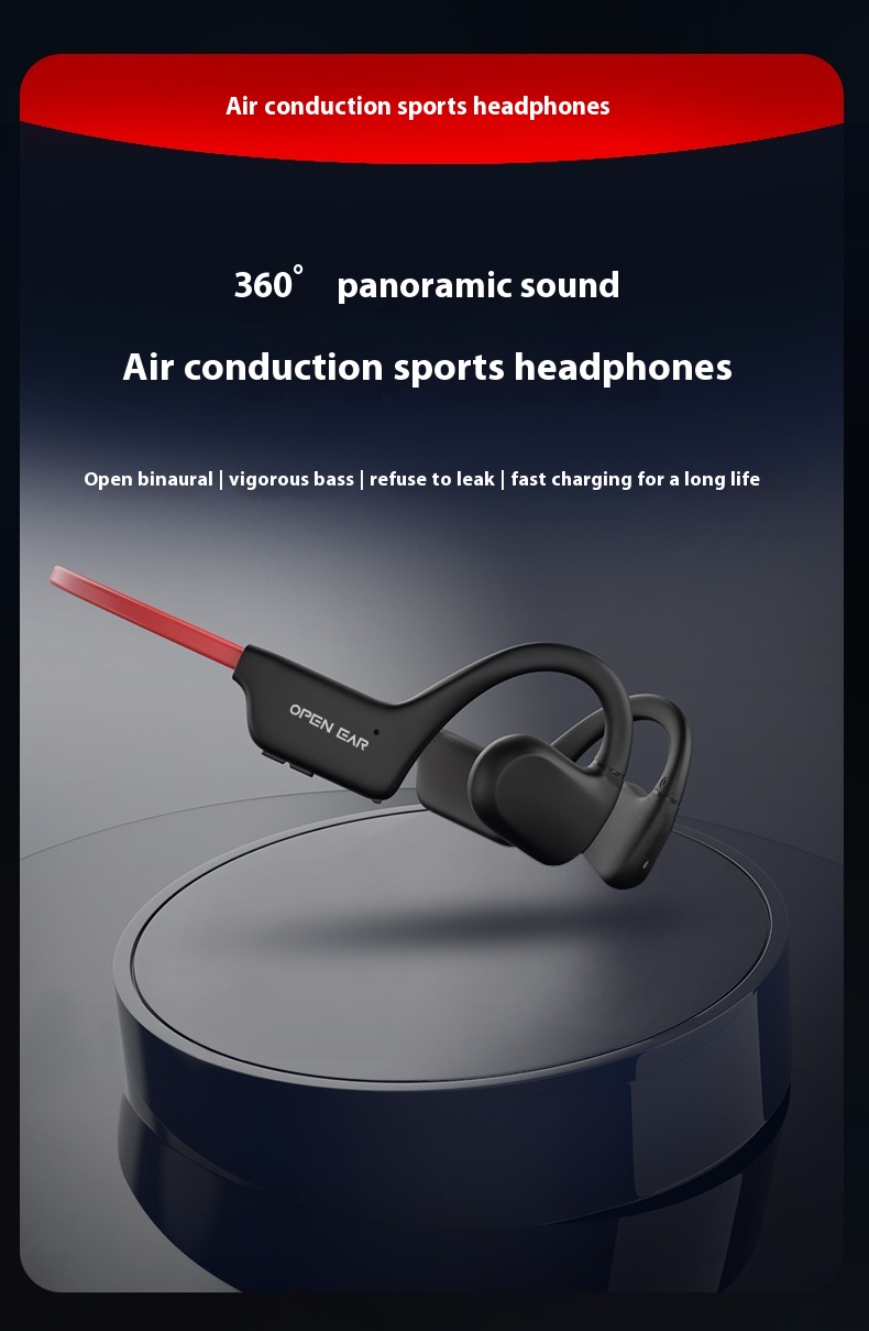 Title 4, Cuffie Bluetooth a conduzione daria per sport,...