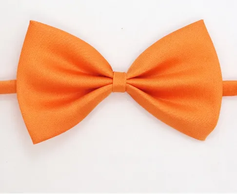 Adjustable Dog Cat bow tie neck tie pet dog bow tie puppy bows pet bow tie different colors supply - Orange