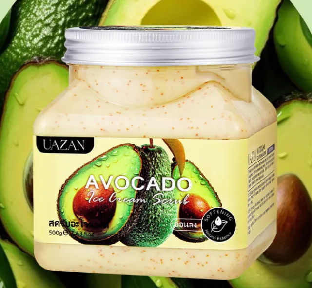 Ice Cream Body Scrub Cream Deep Cleansing Exfoliating Chicken Skin Shea Butter - Shop at LoveMi