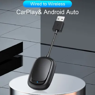 Cross-two-in-one Wireless CarPlay Wireless Android Auto Car Interconnection Box