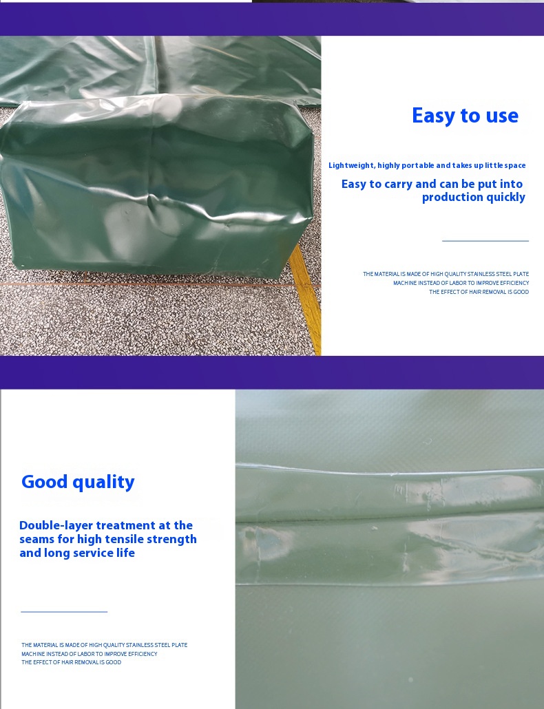 Title 1, Large Capacity PVC Water Bag Fluid Bags Outdoor...