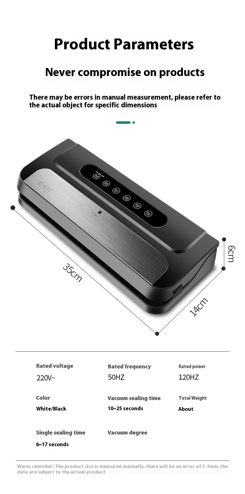 Title 1, Household Vacuum Sealing Machine