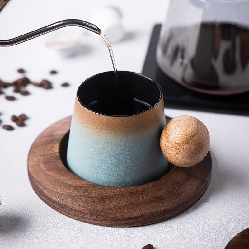 Title 2, Exquisite Stoneware Jupiter Latte Cup for styli...