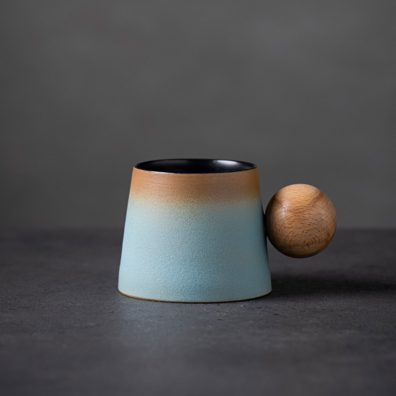 Title 5, Stoneware Good-looking Latte Cup Exquisite Jupiter