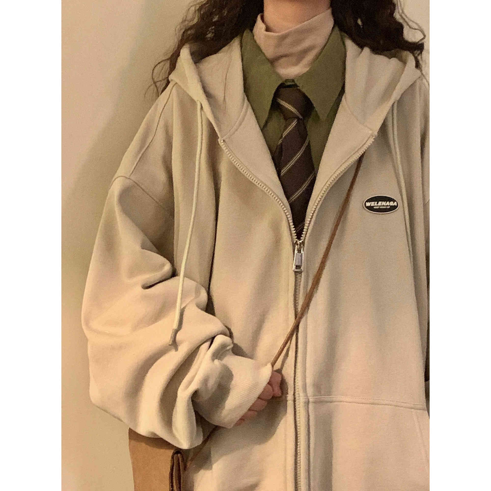 Retro Cityboy Japanese Zipper Cardigan Sweater Coat