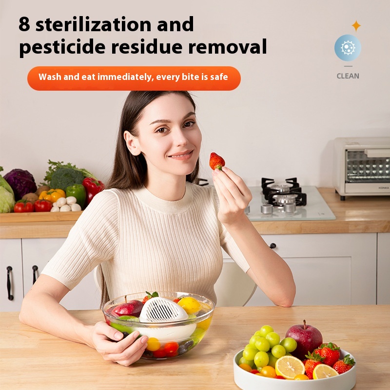 Household Meat Fruit And Vegetable Washing Machine Wireless Portable