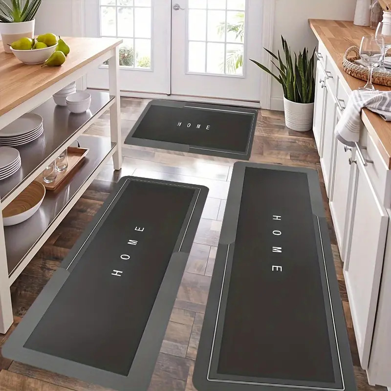 Title 6, Simple Kitchen Absorbent Quick-drying Floor Mat...