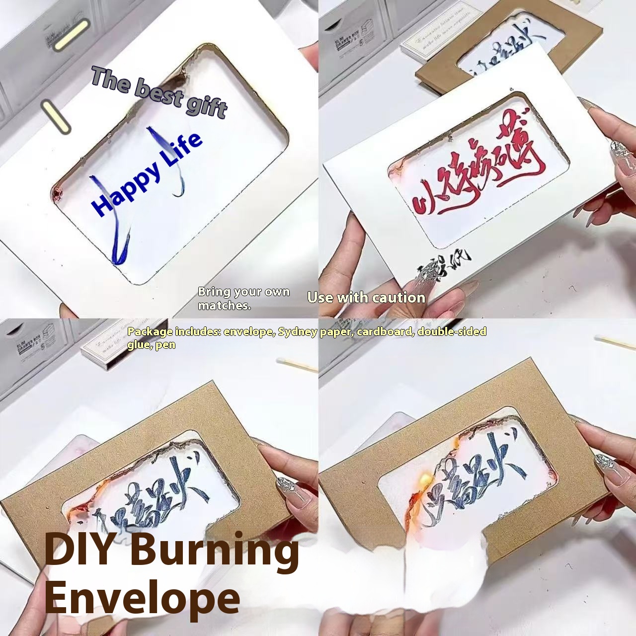 Title 1, Handmade DIY Greeting Birthday Envelope Cartrid...