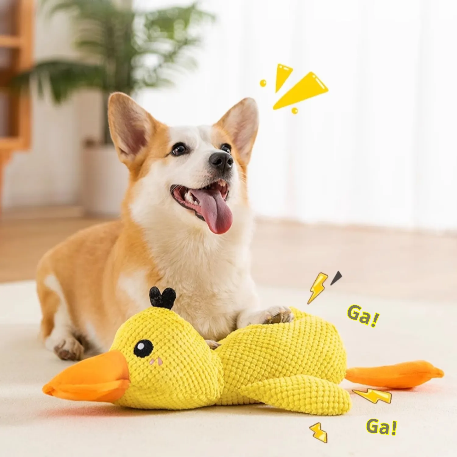 Dog Toy Bite-resistant Molar Sound Self-Hi Relieving