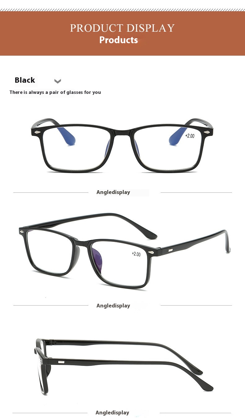 Title 1, New Anti-blue Light Reading Glasses Fashion And...