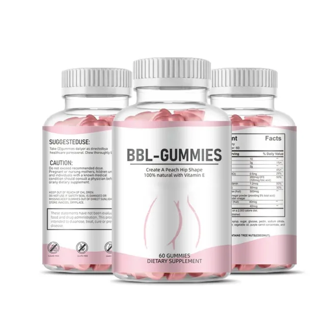 BBL GUMMIES Soft Candy 60 Bottles 1 Bottle - Shop at LoveMi