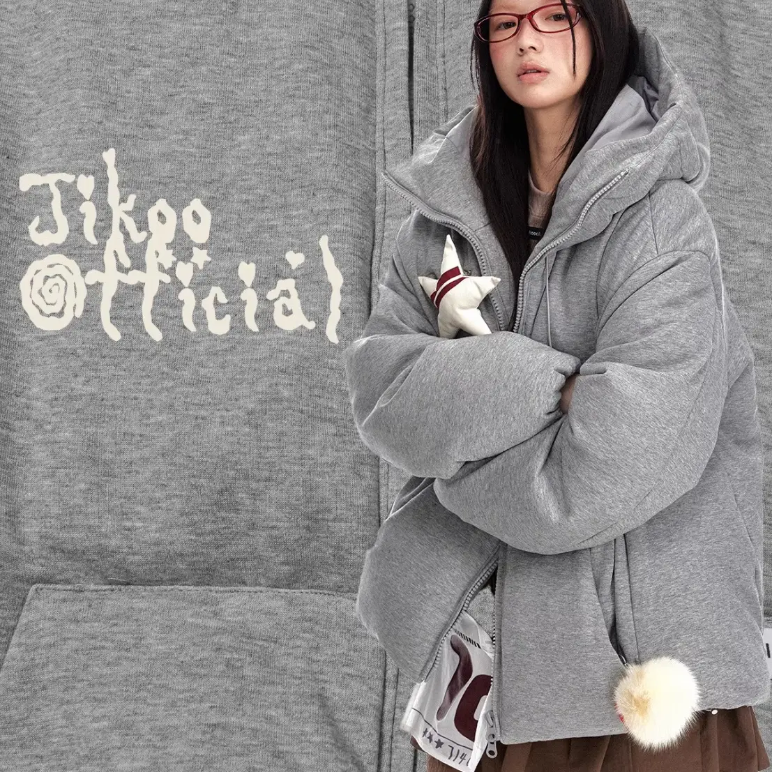 Thickened 90 White Duck Down Jacket Women's Design Jacket