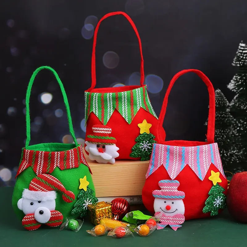 Christmas Decoration Bag Gift Eve Box