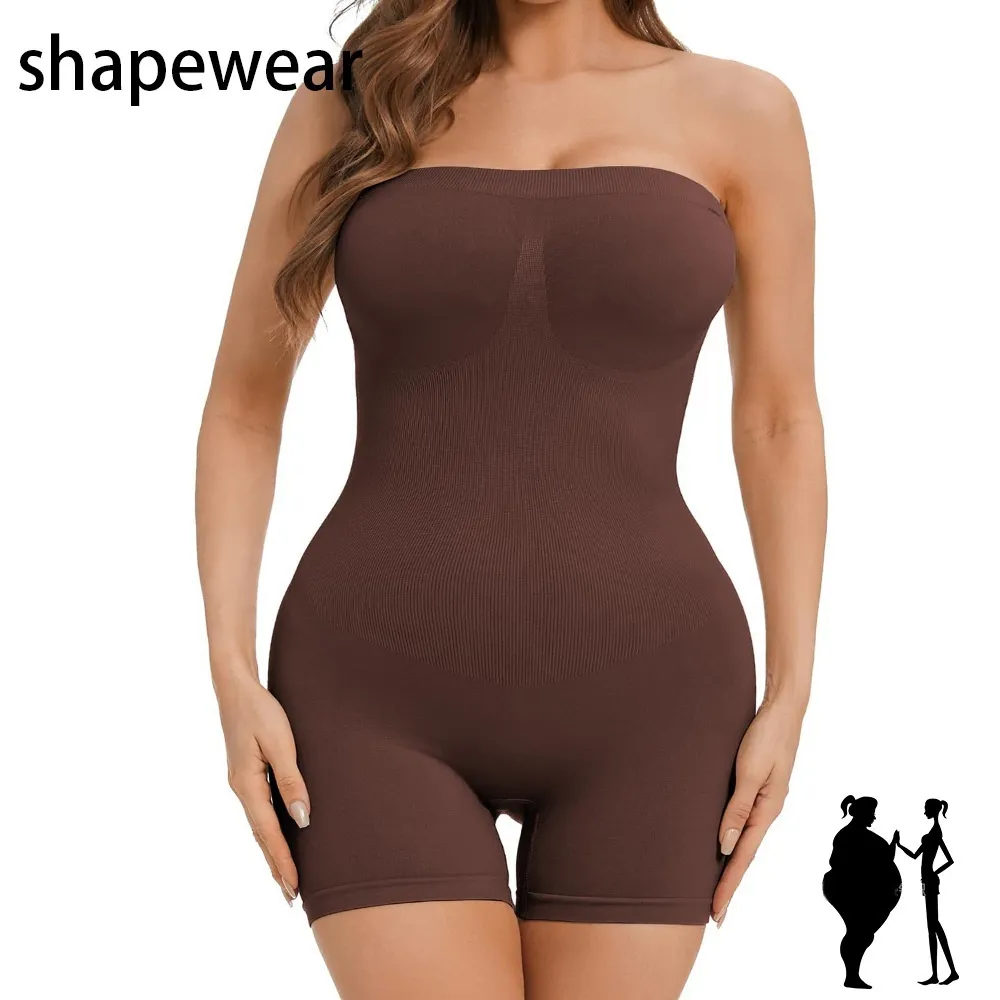 With Body Shaping Seamless Camisole One-piece Corset - 2 Style-Xxxl