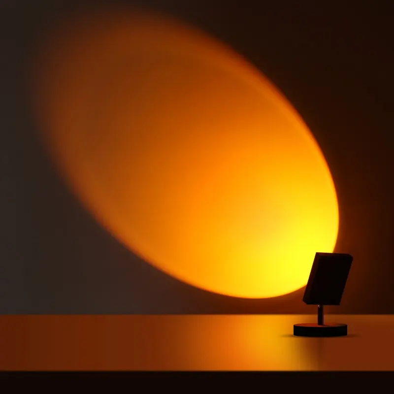 Living Room Bedroom Projection Sunset Light