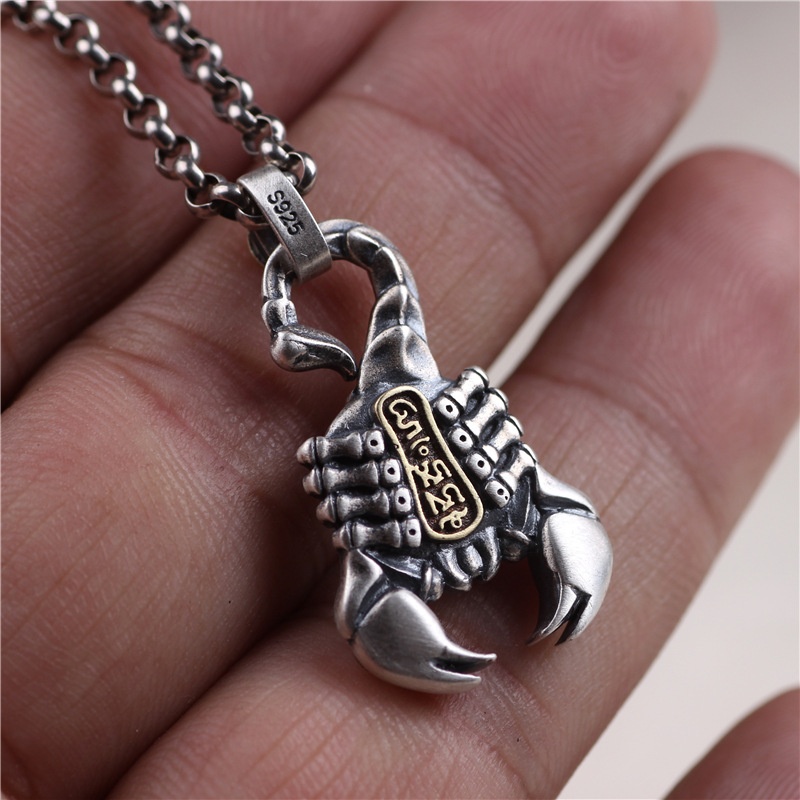 Scorpion Pendant Necklace For Men And Women